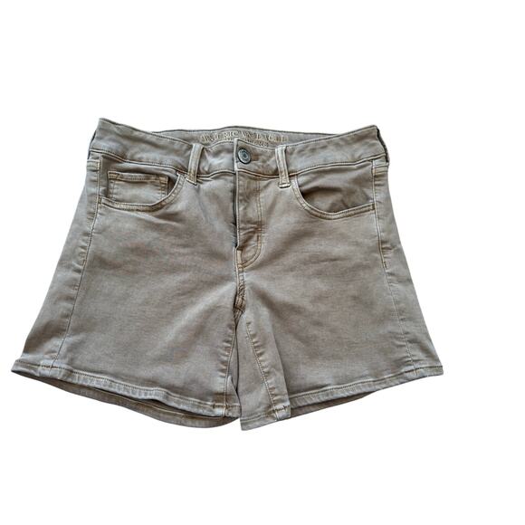 American Eagle Outfitters, Khaki/Twill, size womens 8, Super stretch - Picture 2 of 8